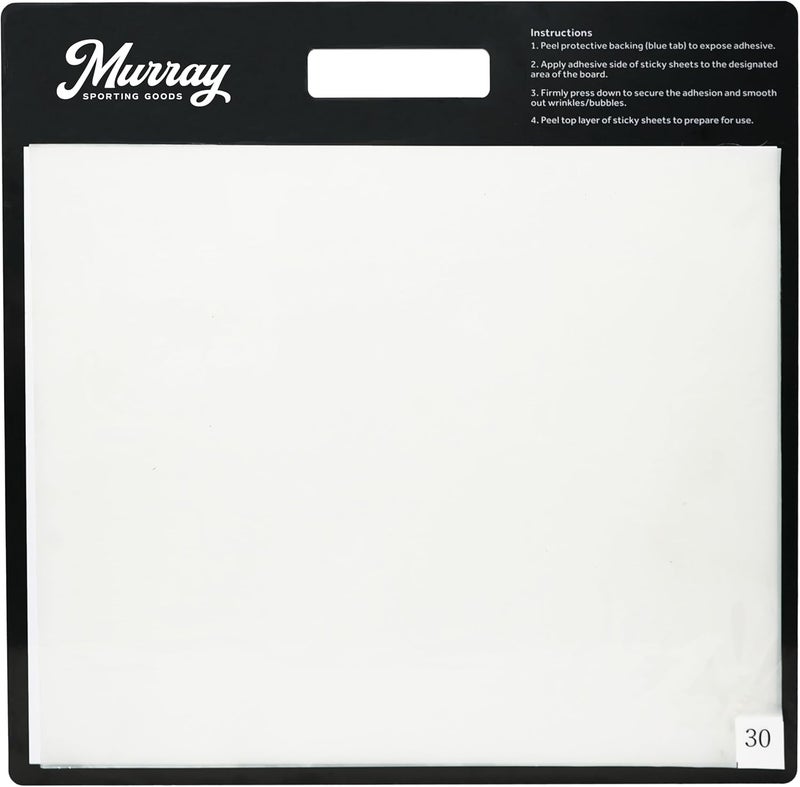 Murray Sporting Goods Courtside Premium Basketball Sticky Mat | Non-Slip Shoe Mat for Basketball Court Shoe Grip 19 in x 19 in | Replacement Sheets Don't Include Mat - Image 1
